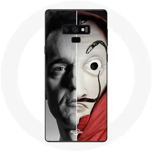 Coque pour Samsung Galaxy Note 9 La casa de papel Berlin Masque Split Maniacase pas cher