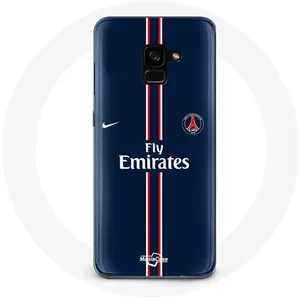 Coque pour Samsung Galaxy A8 Plus PSG Nike Fly Emirates Logo Maniacase pas cher