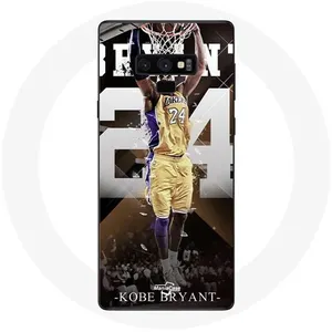 Coque pour Samsung Galaxy Note 9 Kobe Bean Bryant NBA de lakers Maniacase pas cher