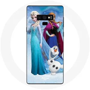 Coque pour Samsung Galaxy Note 9 La Reine Des Neiges Elsa Anna Olaf Maniacase pas cher