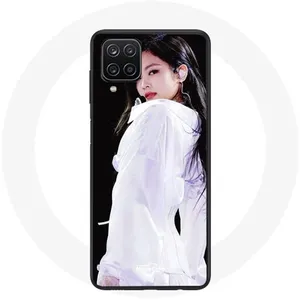 Coque pour Samsung Galaxy A12 Blackpink Jennie Chanson Solo en Golden ... pas cher