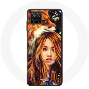Coque pour Samsung Galaxy A12 Blackpink Rosé Poster Fanart Maniacase pas cher