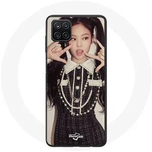 Comparateur de prix : MANIACASE Coque pour Samsung Galaxy A12 Blackpink Groupe K-pop Kim Jennie