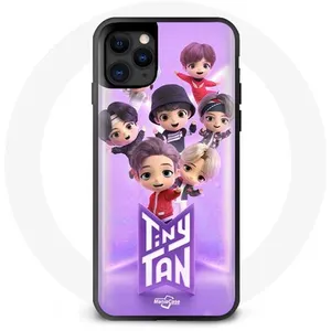 Coque pour Iphone 13 Mini BTS TinyTAN Animation Affiche RM Jin Suga J-Hope Jimin Jungkook Et V Maniacase pas cher