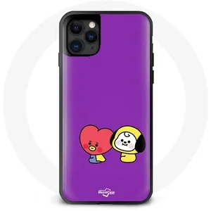 Coque pour Iphone 12 Pro BTS Bangtan Sonyeondan BT21 Tata V Chimmy Jimin Maniacase pas cher