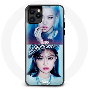 Coque pour Iphone 11 Pro Max Blackpink Groupe K-pop Filles Jennie et R... pas cher