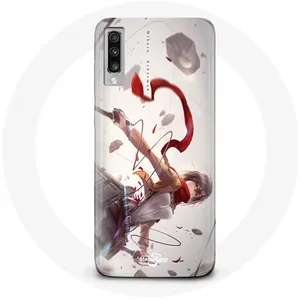 Coque pour Samsung Galaxy A70 Mikasa Ackerman Attaque des Titans Manga Maniacase pas cher