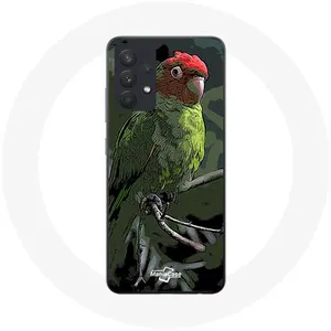 Coque pour Samsung Galaxy A13 4G / A13 4G Lite Pionus Perroquet Rouge Vert Maniacase pas cher