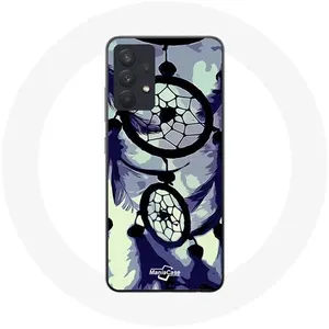 Coque pour Samsung Galaxy A13 4G / A13 4G Lite Attrape Rêve violet gris et Noir Maniacase pas cher