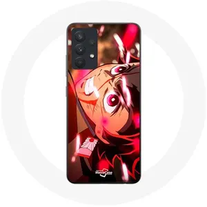 Coque pour Samsung Galaxy A13 4G / A13 4G Lite Tanjiro Demon Slayer Kimetsu no Yaiba en colère Maniacase pas cher