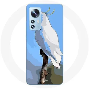 Coque pour Xiaomi Mi 12 / 12X Cacatoès Perroquets blanc Oiseaux Maniacase pas cher