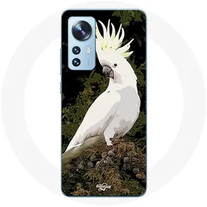 Coque pour Xiaomi Mi 12 / 12X Cacatoes Perroquets Blanc sur l'arbre Maniacase pas cher
