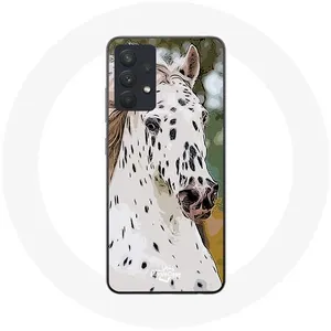 Coque pour Samsung Galaxy A13 4G / A13 4G Lite Appaloosa Cheval blanc Maniacase pas cher