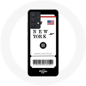 Coque pour Samsung Galaxy A13 4G / A13 4G Lite Billet d'avion New York Maniacase pas cher