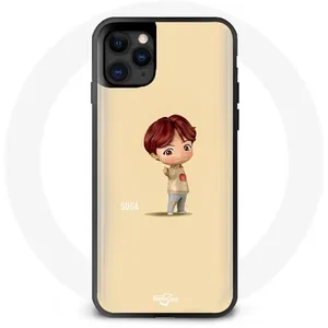 Coque pour Iphone 11 Pro BTS TinyTAN Animation Suga Maniacase pas cher