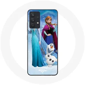 Coque pour Samsung Galaxy A13 4G / A13 4G Lite La Reine Des Neiges Elsa Anna Olaf Maniacase pas cher
