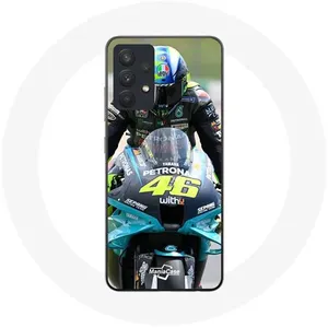 Coque pour Samsung Galaxy A13 4G / A13 4G Lite Valentino Rossi Pilote de course moto 46 Maniacase pas cher