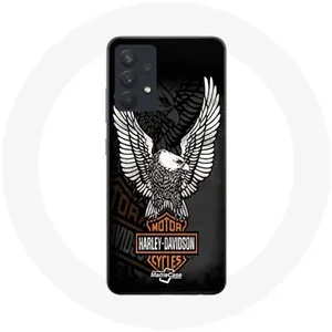 Coque pour Samsung Galaxy A13 4G / A13 4G Lite Harley Davidson aigle logo Maniacase pas cher
