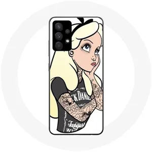 Coque pour Samsung Galaxy A13 4G / A13 4G Lite Alice Princesse tatouée Maniacase pas cher
