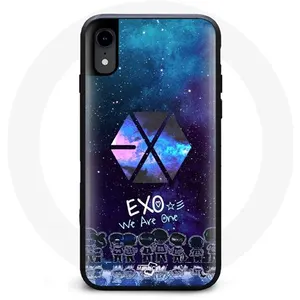 Coque pour Iphone XS Max Exo Groupe K-pop Logo we are one Maniacase pas cher