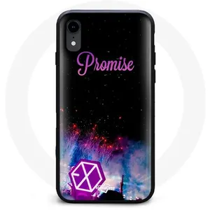 Coque pour Iphone XS Max Exo Groupe K-pop Logo Chanson Promise Maniacase pas cher