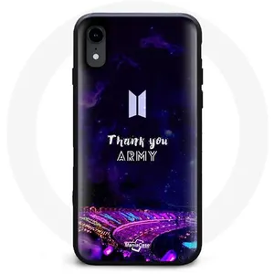 Coque pour Iphone XS Max Bangtan Sonyeondan Concert BTS Army Bomb Lightstick Maniacase pas cher