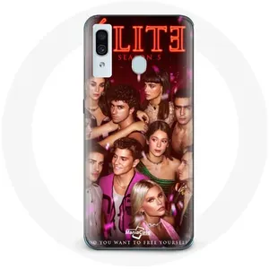 Coque pour Samsung Galaxy A20e Elite série saison 5 equipages les couples d'acteurs Maniacase pas cher