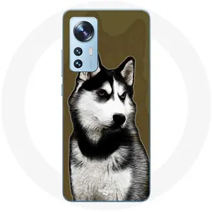 Coque pour Xiaomi Mi 12 / 12X Husky de Sibérie Maniacase pas cher