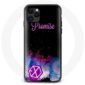 Coque pour Iphone 12 Mini Exo Groupe K-pop Logo Chanson Promise Maniacase pas cher