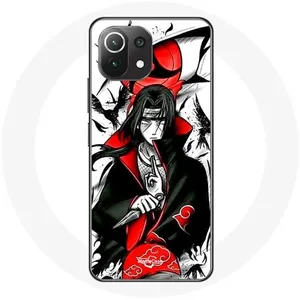 Coque pour Xiaomi Mi 11 Lite Itachi Uchiwa Naruto Anime Teaser Maniacase pas cher