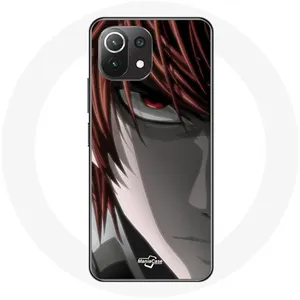 Coque pour Xiaomi Mi 11 Lite Light Yagami Death Note Manga Anime Maniacase pas cher
