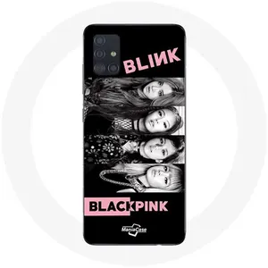 Coque pour Samsung Galaxy A71 Blackpink Square One Album Affiche Chanson BOOMBAYAH Maniacase pas cher