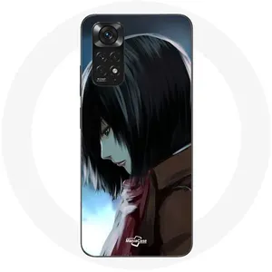 Coque pour Xiaomi Redmi Note 11 4G Mikasa Ackerman Attaque des Titans Manga Anime Maniacase pas cher