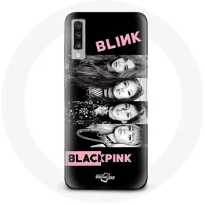 Coque pour Samsung Galaxy A70 Blackpink Square One Album Affiche Chanson BOOMBAYAH Maniacase pas cher