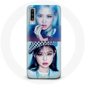 Coque pour Samsung Galaxy A70 Blackpink Groupe K-pop Filles Jennie et ... pas cher