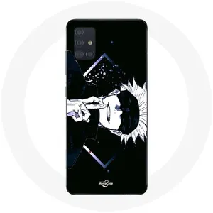 Coque pour Samsung Galaxy A71 Satoru Gojo Jujutsu Kaisen art Anime Manga Maniacase pas cher