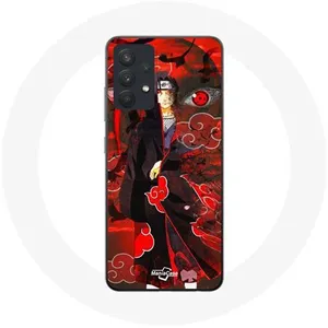 Coque pour Samsung Galaxy A13 5G Itachi Uchiwa Naruto Anime Maniacase pas cher