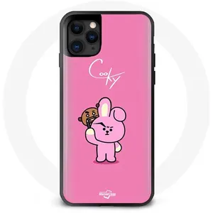 Coque pour Iphone 12 Pro Max BTS Bangtan Sonyeondan BT21 Shooky Suga Et Cooky Jungkook Maniacase pas cher