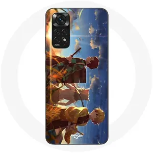 Comparateur de prix : Coque pour Xiaomi Redmi Note 11 4G Tanjiro Inosuke et Zenitsu Demon Sl...