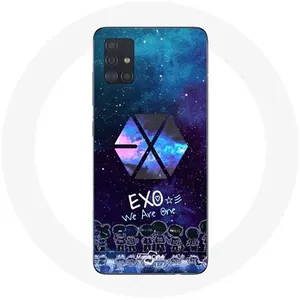 Coque pour Samsung Galaxy A51 5G Exo Groupe K-pop Logo we are one Maniacase pas cher