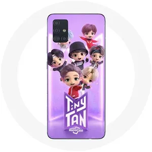 Coque pour Samsung Galaxy A51 5G BTS TinyTAN Animation Affiche RM Jin Suga J-Hope Jimin Jungkook Et V Maniacase pas cher