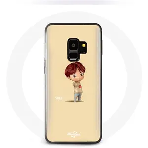 Coque pour Samsung Galaxy S9 BTS TinyTAN Animation Suga Maniacase pas cher