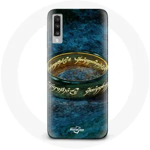 MANIACASE Coque pour Samsung Galaxy A50 Le Seigneur des anneaux Les Anneaux de p... pas cher