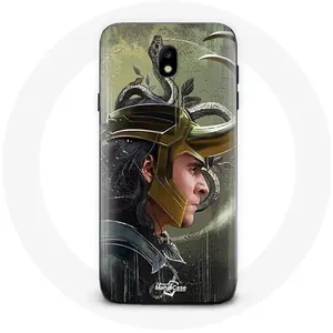 Coque pour Samsung Galaxy J5 2017 Loki Thor Ragnarok avec Casque Fanart Saison 1 Maniacase pas cher
