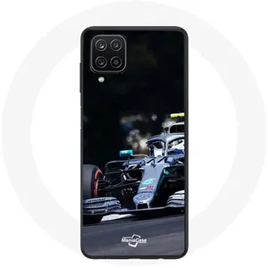 Coque pour Samsung Galaxy A42 5G Formule 1 Valtteri Bottas Pilote automobile F1 Noir Maniacase pas cher