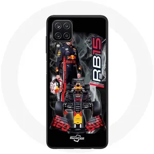 Coque pour Samsung Galaxy A42 5G Formule 1 Max Verstappen Pilote F1 Red Bull 15 Maniacase pas cher