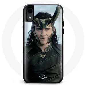 Coque pour Iphone XS Loki Thor Ragnarok avec Casque Saison 1 Maniacase pas cher