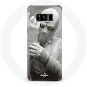 Coque pour Samsung Galaxy S8 Moon Knight Batman Affiche Nouvelle Série 2022 Maniacase pas cher