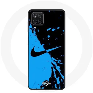 Coque pour Samsung Galaxy A42 5G Nike Logo Bleu et Noir Maniacase pas cher
