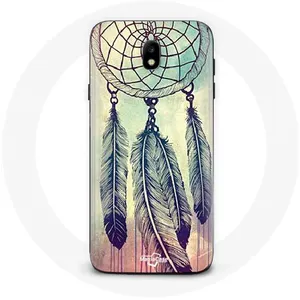 Coque pour Samsung Galaxy S4 Attrape rêve coloré marron Maniacase pas cher